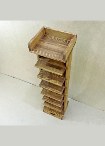 Полиця для взуття з дерева Бувре 8 капучино (ПДО-801909) No Brand (327868262)