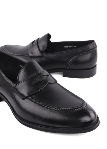 Чоловічі Туфлі D938-19-1 Чорний Шкіра MIRATON (262520383)