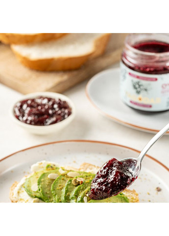 2 Джема для диабетиков из чёрной смородины без сахара на пектине YAGODAR (309003981)