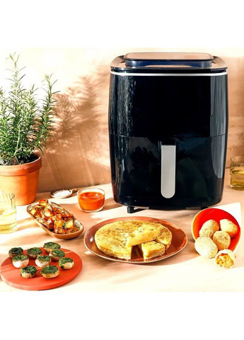 Мультипіч AL201810 Easy Fry Grill&Steam, 1430Вт, чаша-6.2л, сенсорне керув., 8 програм, пластик, Moulinex (370605144)