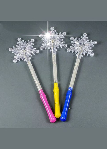 Волшебная палочка Снежинка светится No Brand (342064995)