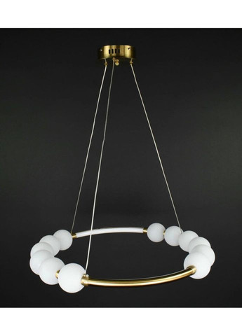 Люстра світлодіодна підвісна LED світильник для квартири на стелю ледве 27219 Латунь 25-140х82х82 см. Sunnysky (324396609)