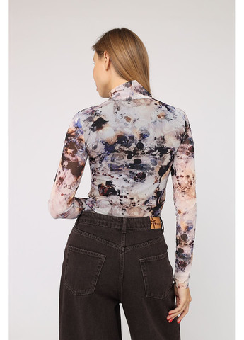 Боді жіночий колір сірий ЦБ-00285486 Yuki (364262411)