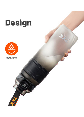 Бутылка для води 1020 Фиолетовый с прозрачным 850мл Tritan TKK 1020g (311951971)