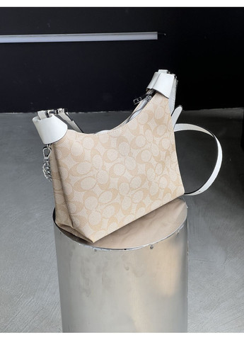 Жіноча сумка Juliet Shoulder Bag біло-бежевий через плече No Brand (369935400)