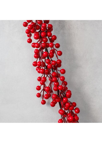 Декоративная гирлянда Красные ягоды, 176 см ELISEY (368672019)