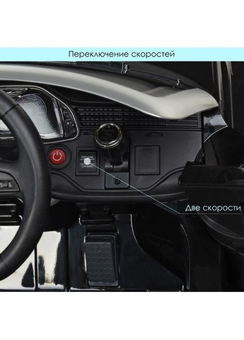 Дитячий електромобіль Audi Q8 JJ2166В 2 мотори по 25 W, 2х6V7AH, MP3, USB Black Bambi (365752955)