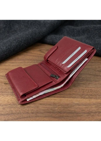 Женское портмоне натуральная кожа Cortina 5031 rosso (90324) Красное Tony Perotti (402441804)