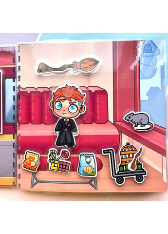 Альбом на липучках ГАРРИ ПОТТЕР No Brand (365762441)