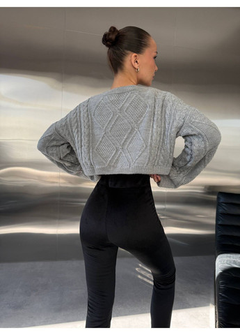 Женские теплые велюровые лосины в рубчик No Brand (369740440)