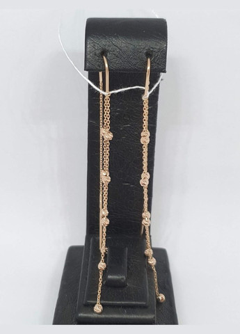 Золотые серьги-протяжки. 580109 Tango (313592990)