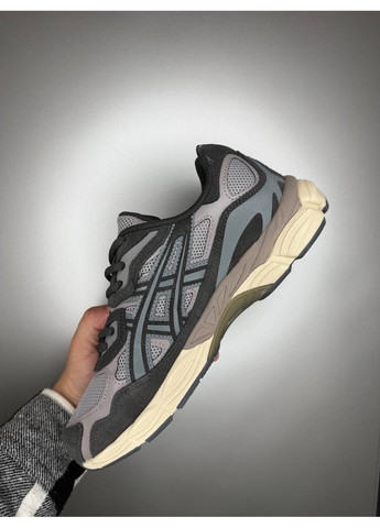 КРОСІВКИ ЖІНОЧІ ASICS GEL NYC WHITE BROWN АСІКС ГЕЛЬ НЮК No Brand білі демісезони (369388631)