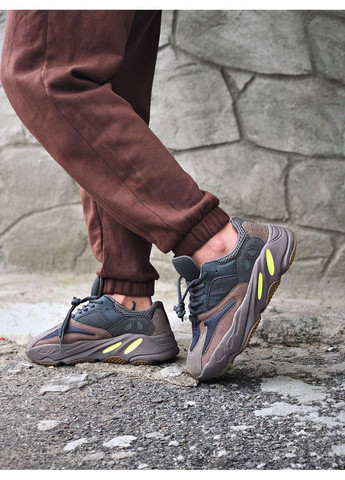 КРОССОВКИ ЖЕНСКИЕ ADIDAS YEEZY 700 V1 MAUVE АДИДАС ИЗИ БУСТ No Brand чёрные демисезоны (367168645)