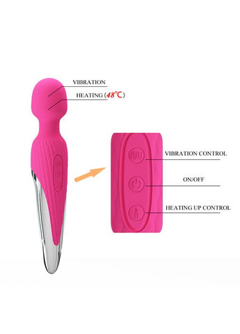 Вибромассажер Antony Heat Massager Pink - CherryLove Pretty Love (329153124)
