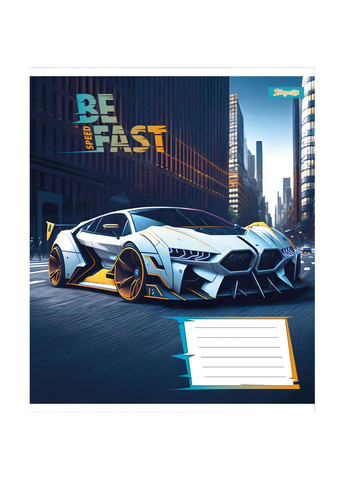 Зошит учнівський Be Fast 1В 768008 18 арк. Різнокольоровий shop (4823092296108) 1B (363299356)