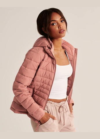 Рожева демісезонна куртка демісезонна - жіноча куртка af8296w Abercrombie & Fitch