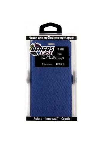 Чохол до мобільного телефона -BK-260) (DG-SL-BK-260) DENGOS Flipp-Book Call ID Samsung Galaxy М11, blue (DG-SL (366157833)