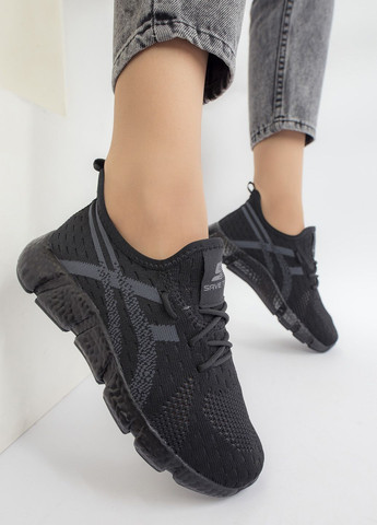 Кроссовки женские SaveTrip чёрные демисезоны (318553465)