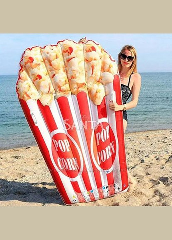 Детский надувной плотик для катания 58779 «Попкорн»,168-107-21см с ручками Intex (327797312)