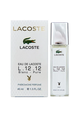 Парфуми для чоловіків Eau De Lacoste L.12.12 Blanc-Pure Pheromone Parfum 40 мл No Brand (391417015)
