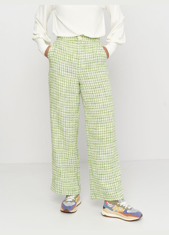 Широкие брюки в клетку Stradivarius (299809907)