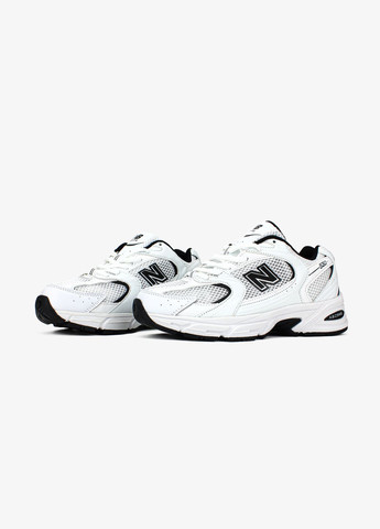 Кросівки жіночі і чоловічі New Balance 530 white | Нью Беланс 530 білі всесезони (317186520)
