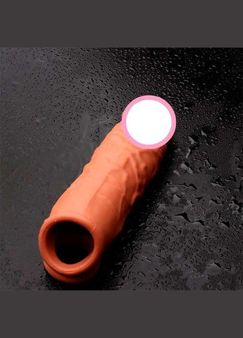 Насадка на пенис с фиксацией мошонки "Xlover" - Телесный Drive ToyFa (335399853)