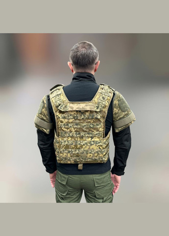 Баллистическая защита плеч 2 класса, Пиксель, плечевая защита от осколков, баллистический пакет 2 класса Добронь (362602169)