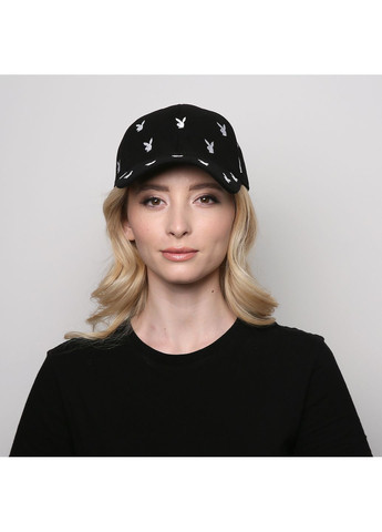 Бейсболка з регулятором жіноча котон чорна PLAY BOY LuckyLOOK 854-186 (322791224)