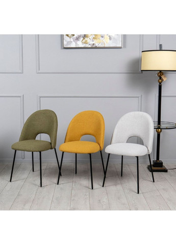 Стул Каспер металл сиденье ткань 50.5x53.5x81 Prestol (372178344)