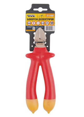 Бокорізи діелектричні 190 мм CrV6150/HRC 50~55 27-1190 Mastertool (364964809)