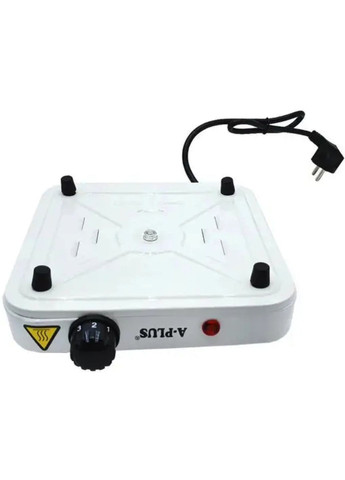 Плита одноконфоркова спіральна кухонна A-Plus настільна переносна електроплита 1000 Вт А-Плюс (297331058)