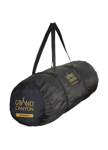 Намет Grand Canyon Indiana 8 оливкова для кемпінгу та відпочинку місткістю до 8 осіб намет ProDobro (365731329)