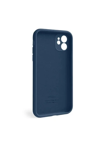 Чехол-накладка для Apple iPhone закрытый низ силиконовый 68x148x71 мм синий No Brand 12 (400879794)