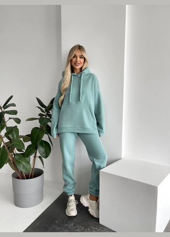 Теплый женский костюм с капюшоном Fashion (303398356)
