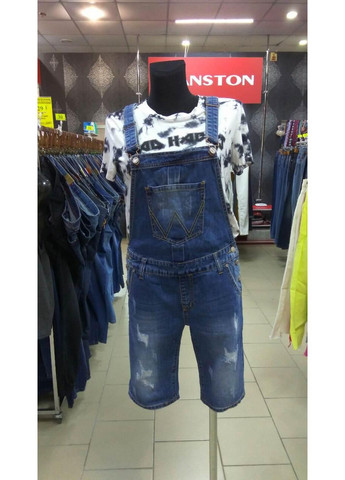 Жіночий джинсовий комбінезон з шортами Resalsa (350349511)