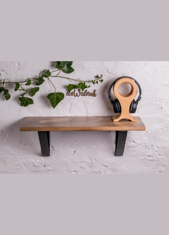 Полка из дерева ореха Настенная полочка EcoWalnut (294945117)
