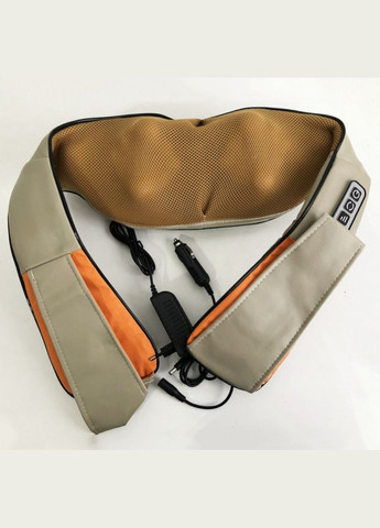 Роликовый массажер для спины и шеи, поясницы 12V 24W Massager of neck kneading No Brand (339865377)