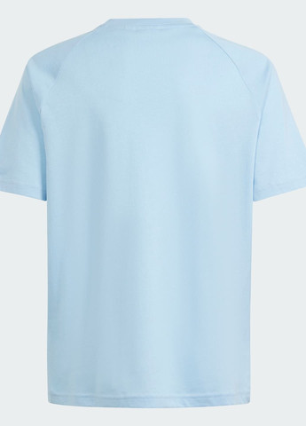 Синя демісезонна футболка camo adidas