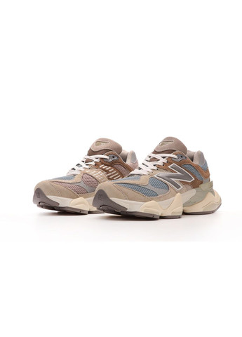 Кросівки New Balance 9060 Beige Brown Blue No Brand Кросівки New Balance 9060 TIMBERWOLF темно-коричневі (303134161)