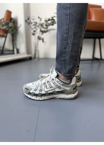 Зеленые летние кроссовки nike p-6000 light army cargo khaki найк п-6000 No Brand