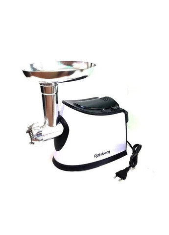 Електром'ясорубка Rb 674 3000 Вт; 3 насадки для фаршу (3 мм, 5 мм, 7 мм) Rainberg (346048509)