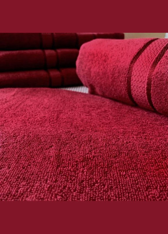 Fadolli Ricci полотенце махровое — бордо 50*90 (400 г/м²) бордовый производство -