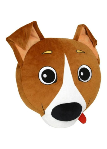 Подушка декоративна пес Патрон FWPATRONPI22WTBN2, 34 см No Brand (330601409)