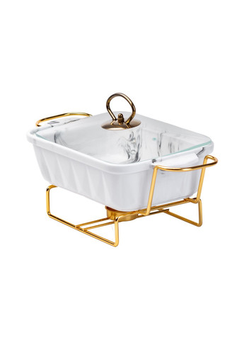 Мармитница керамическая прямоугольная 1 л. Yiwu (328603051)