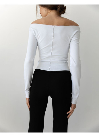 Жіночий лонгслів з зовнішніми швами (0012200KAPL) Casual Trend №122 - (361029263)