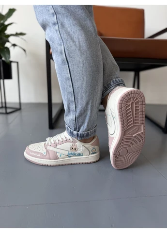 КРОСІВКИ ЖІНОЧІ NIKE 1 LOW TRAVIS SCOTT X LABUBU PIBEIGE НАЙК АІР РЕТРО БЕЖЕВІ No Brand бежеві демісезони (391063788)