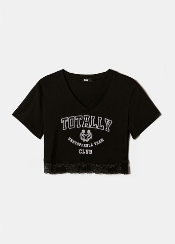 Чорна футболка Tally Weijl