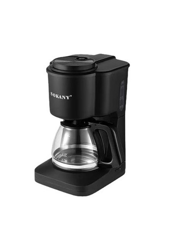 Кофеварка капельная Sokany SK-124 с подогревом 600 мл Digital (363832623)