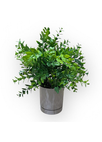 Искусственный самшит 40 см Вазон с искусственным самшитом Самшит в горшке Искусственная зелень Пластмакс (372838132)